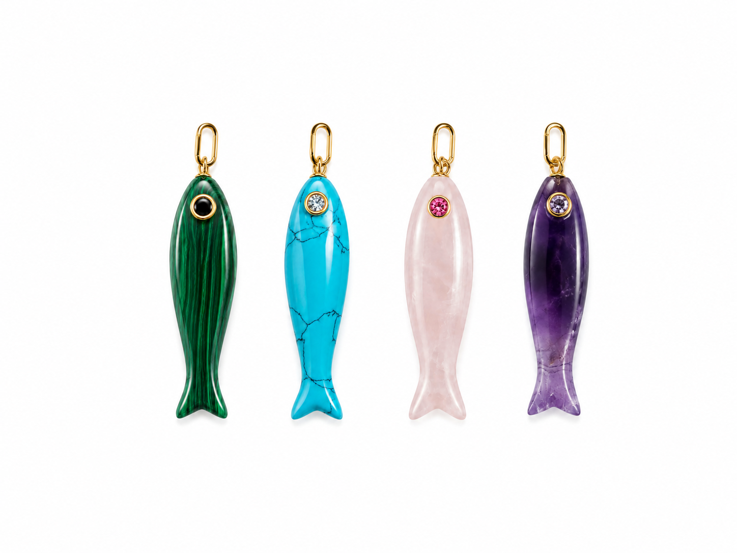 Stone Fish Charm