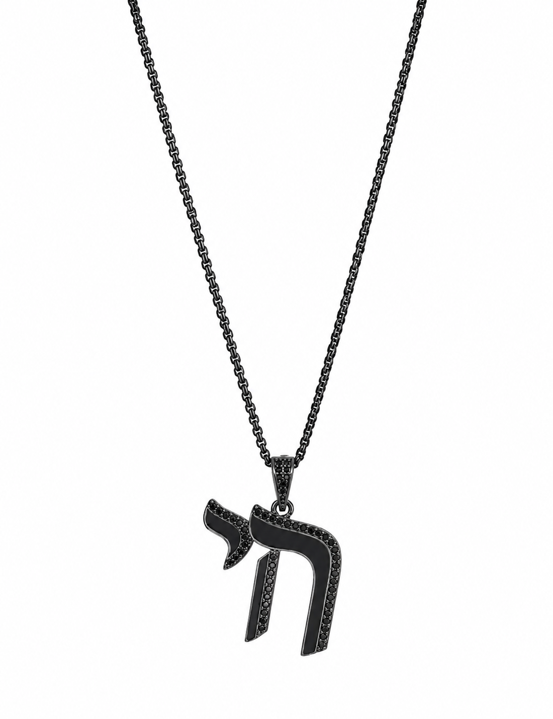 The Black Long Haï necklace