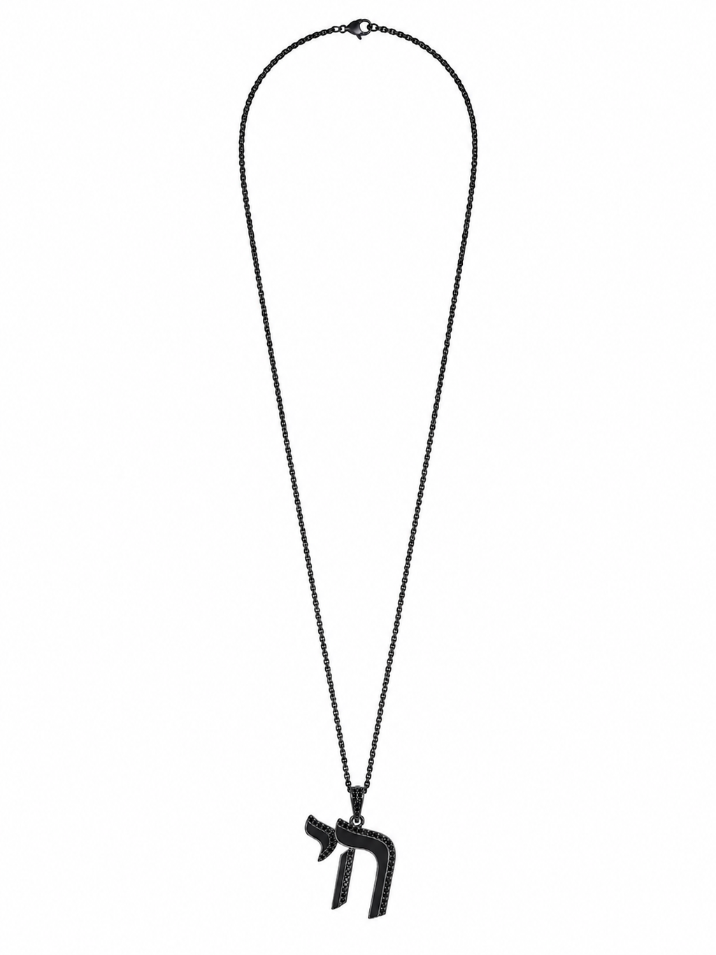 The Black Long Haï necklace